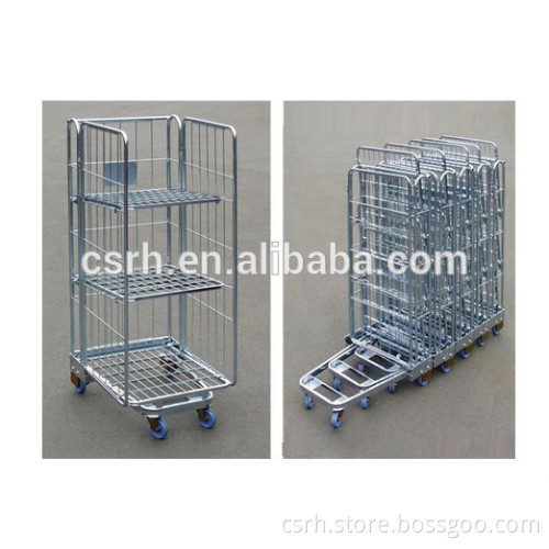830*710*2000mm RH-RC005 Four Wheels Warehouse Roll Cage for Sale